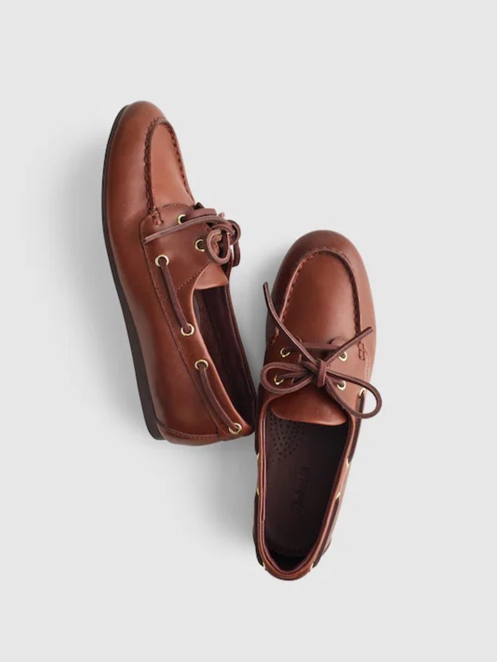 Madewell The Jamie Boat Shoe in Cherrywood Brown Size 5.5